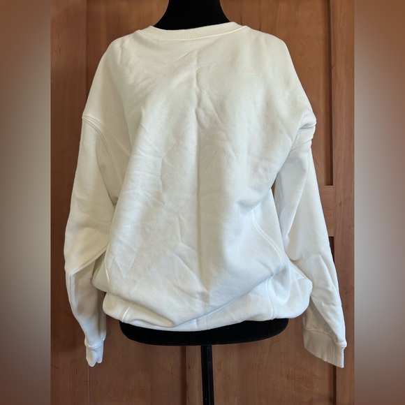 JoyLab Tops - JoyLab Classic White Crewneck